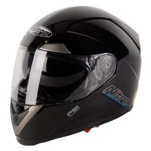  Nitro PSi Sidewinder Gloss Black Small Full Face Helmet 