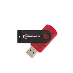   Innovera® Portable USB 2.0 Flash Drive, 1GB