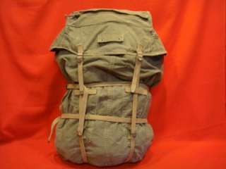 US WWII M1943 O.D. # 7 JUNGLE FIELD PACK BACKPACK ~ NICE CONDITION 