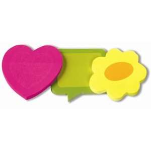   In Heart, Flower and Dialog Box Sold in packs of 6