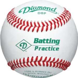 com Diamond Collegiate Practice Baseball Dozen   Equipment   Baseball 