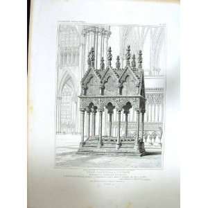   1817 YORK CATHEDRAL CHURCH MONUMENT WALTER GRAY BLORE