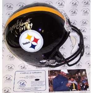 Autographed Mel Blount Helmet   Full Size Riddell  Sports 