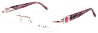   PINK 1286 WOMENS DESIGNER RIMLESS EYEGLASSES 51mm 725125717182  