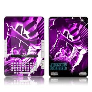    Kindle 2  Justin Bieber  Sparkle Purple Skin Electronics