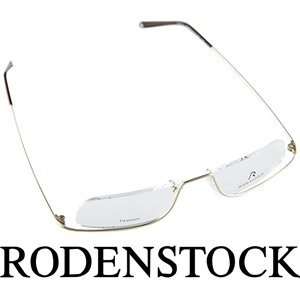  RODENSTOCK RS 4814 Eyeglasses Frames Light Gold A Health 