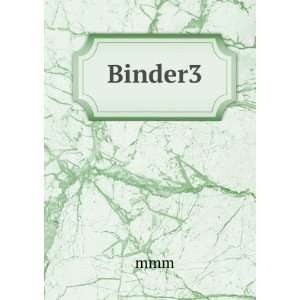  Binder3 mmm Books