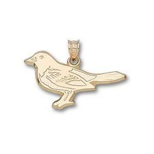  Baltimore Orioles Bird 5/8 Lapel Pin   14KT Gold 