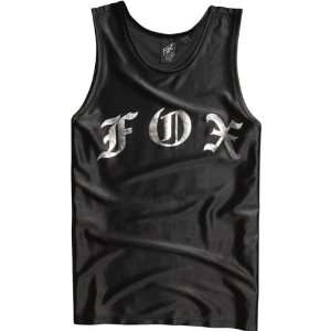 Fox Racing Faux Real Mens Tank Casual Wear Shirt/Top   Color Black 