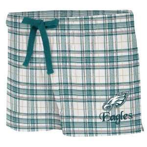   Eagles Womens Monday Night II White Shorts