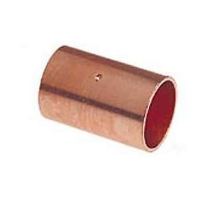 Coupling Dimpled Tube Stop Copper X Copper   1/4  