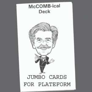  McCombical Deck  Royal  Jumbo   Card Stage Magic T Toys & Games