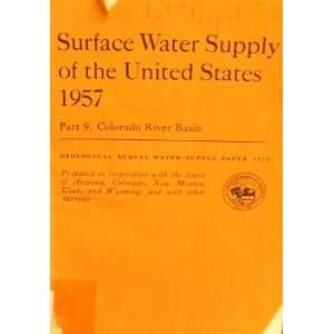   United States 1957, Part 9 Colorado River Basin J.V.B. Wells Books