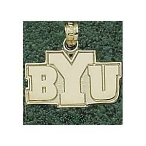  Anderson Jewelry Brigham Young Cougars 1/2 Gold Charm 