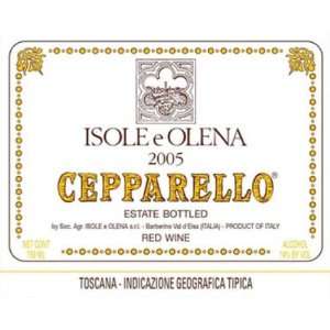  2005 Isole E Olena Cepparello 750ml Grocery & Gourmet 