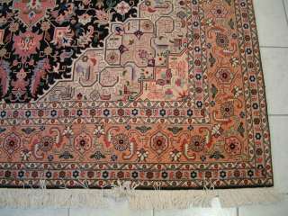 Examples of Persian rug #1180 on 4 different types of floors