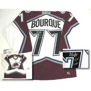  Ray Bourque Colorado Avalanche Autographed White Jersey 