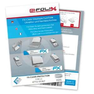  atFoliX FX Clear Invisible screen protector for LG KF750 