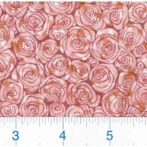  45 Wide Veranda   Rose Bunch Fabric By The Yard Arts 