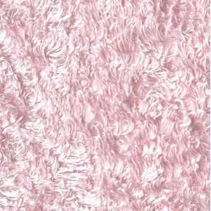  60 Wide Minky Curly Baby Pink Fabric By The Yard Arts 