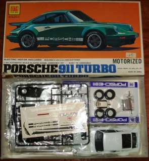 Otaki 124 Porsche 911 Turbo Motorized #71  