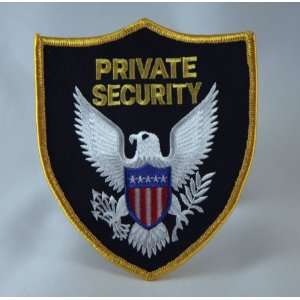  EAGLE CENTER PRIVATE SECURITY Guard Officer Shoulder Patch 