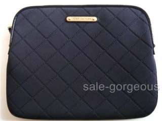 Juicy Couture Foam Rubber Laptop Sleeve Case Bag Black  
