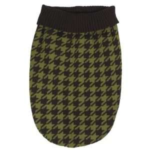 East Side Collection 16 Inch Acrylic Oxford Houndstooth Dog Sweater 