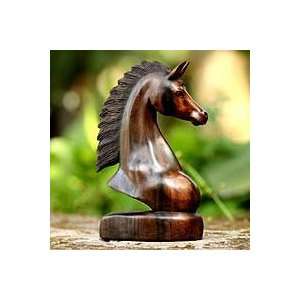  Brawny Horse Head, statuette