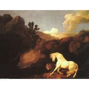   George Stubbs   24 x 18 inches   A Horse Frightened