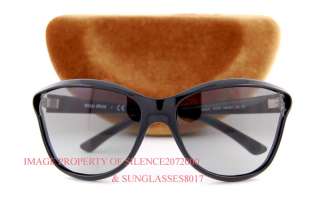 Brand New Miu Miu Sunglasses 07L 07LS 1AB/5D1 BLACK  