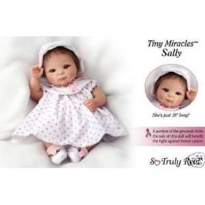  So Truly Real Tiny Miracles Sally Breast Cancer Doll Toys 