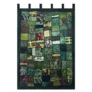  Cotton wall hanging, Sparkling Green Fields