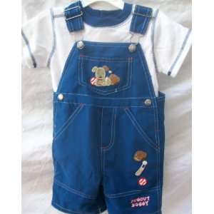 Baby Boy, 2 Pc Set, 18 Months, Dugout Doggy, Navy and 