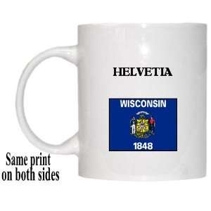  US State Flag   HELVETIA, Wisconsin (WI) Mug Everything 
