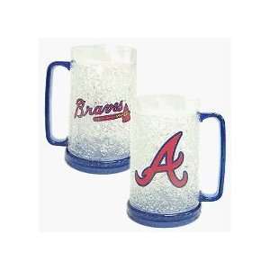 Atlanta Braves MLB Crystal Freezer Mug