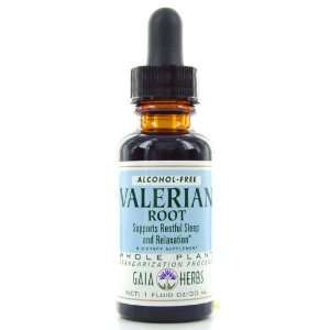  Gaia Herbs   Valerian Root Alcohol Free 8 oz Health 