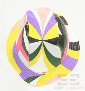 Emilio Pucci Multicolor Print Bucket Hat Size I  