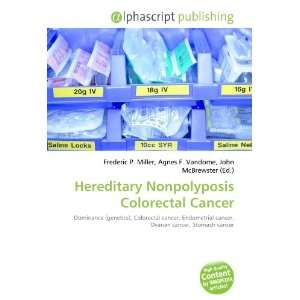  Hereditary Nonpolyposis Colorectal Cancer (9786134057240 