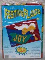 New Christmas Flag Joy Trumpet Angel Nylon Holiday Decor 28 x 40 