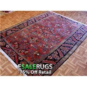 8 7 x 6 7 Heriz Hand Knotted Persian rug