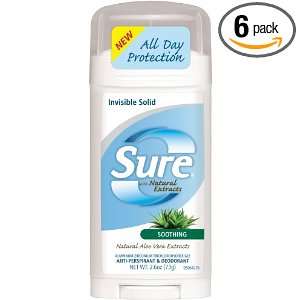  Sure with Natural Aloe Vera Extracts Invisible Sold Anti 