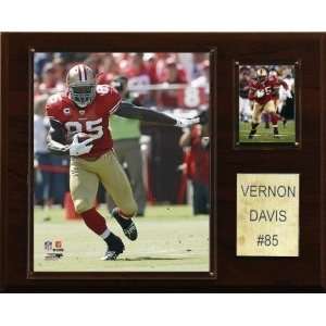  San Francisco 49ers Vernon Davis 12x15 Player Plaque 
