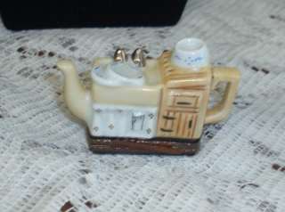 Limoges Authentic Little Teapot with Kitchen Sink  