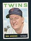 1964 Topps Don Mincher 542 Hi Number ExMt Cond  