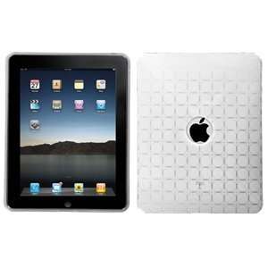  iPad Candy Skin Cover, Clear Hexagon Grid Electronics