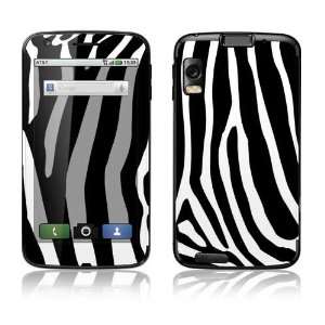 Motorola Atrix 4G Decal Skin   Zebra Print