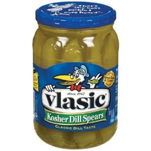 Vlasic Kosher Dill Spears 32 oz  Grocery & Gourmet Food