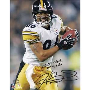  Personalized Hines Ward Autograph Print