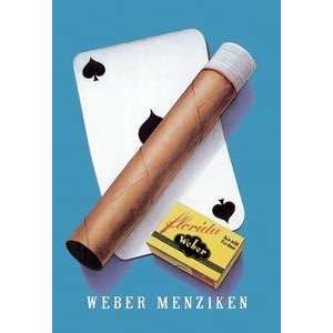  Weber Menziken Cigars 12 x 18 Poster